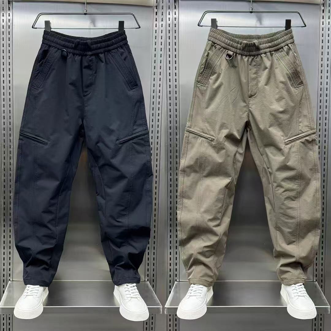 Winter Clothing Men Style - Nuevos pantalones informales para hombre, pantalones