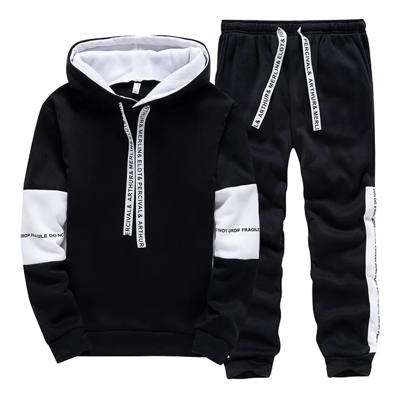 Winter Clothing Fashion - Conjunto Deportivo para Hombre en Blanco