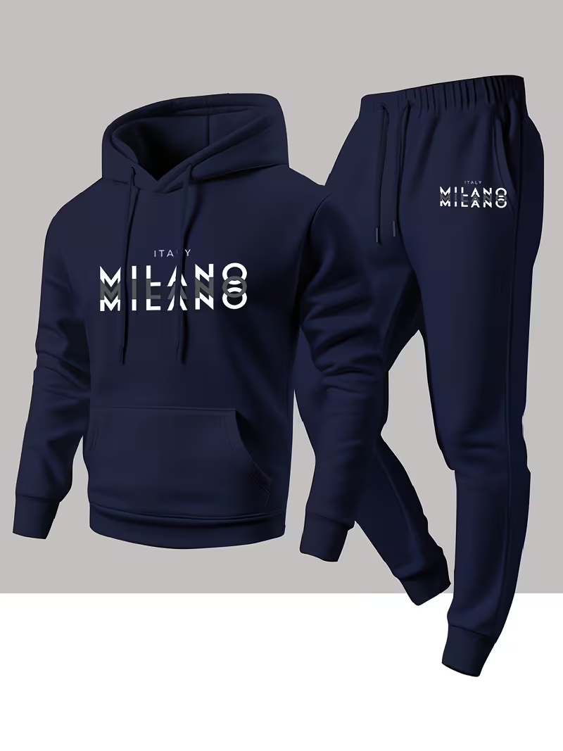 Winter Clothing Fashion - Conjunto de Dos Piezas para Hombre,