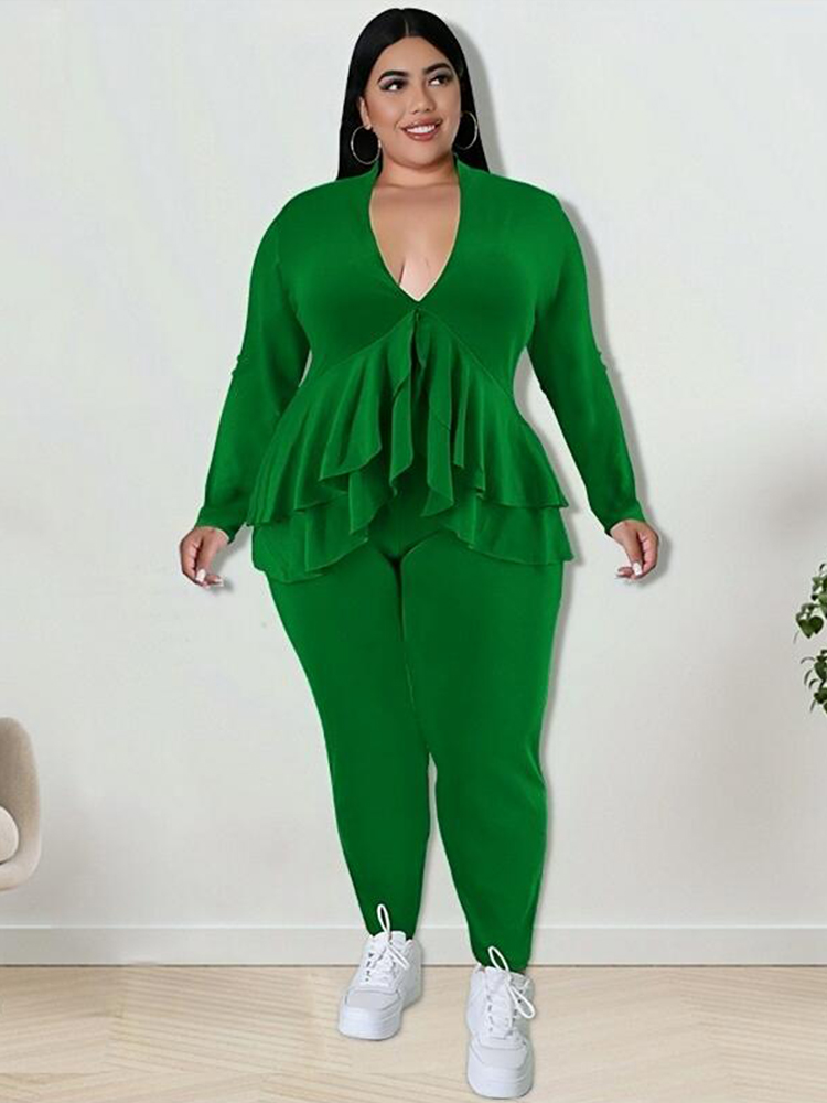 Winter Clothing For Plus Size Women - Conjunto de ropa de talla grande