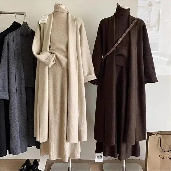 Winter Clothing Kit - Conjuntos de tres piezas para mujer,