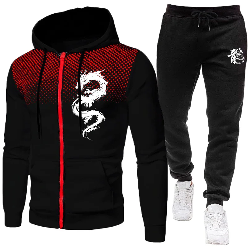 Winter Clothing Fashion - Conjunto de Dos Piezas con Estampado