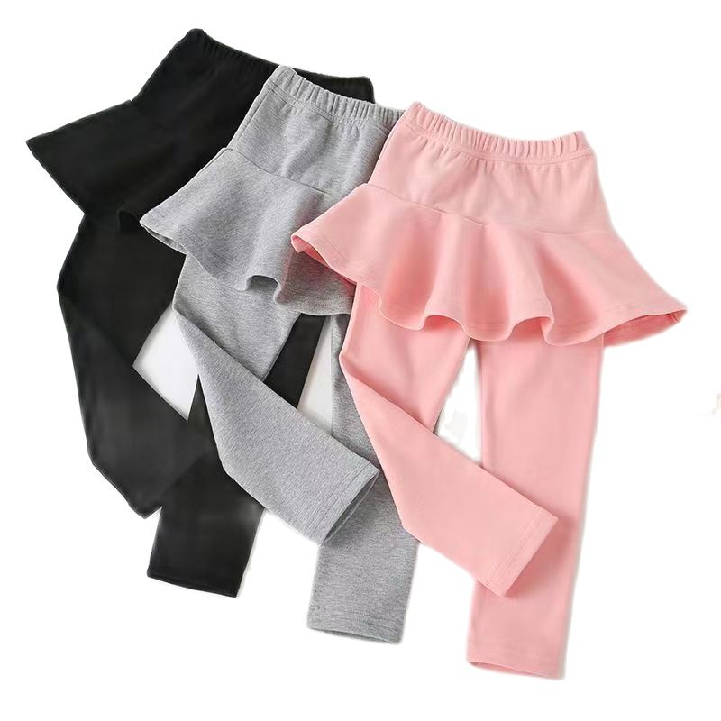 Winter Clothing 1 Year Old - Leggings para Niñas, Falda-Pantalón de Algodón
