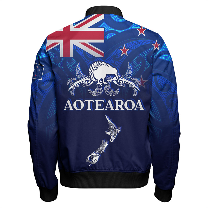 Winter Clothing New Zealand - Chaqueta con estampado 3D Vintage para