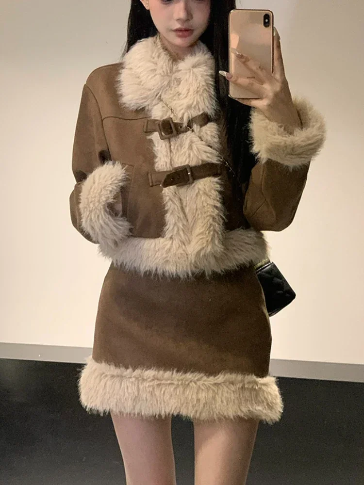 Winter Clothing Kit - Conjunto de falda de 2 piezas