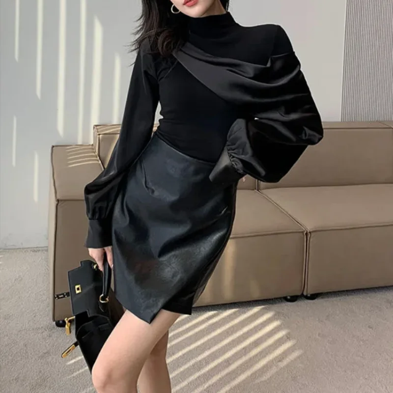 Camiseta ajustada de manga lar - Winter Clothing Trends 2025 Women'S reseña y precio