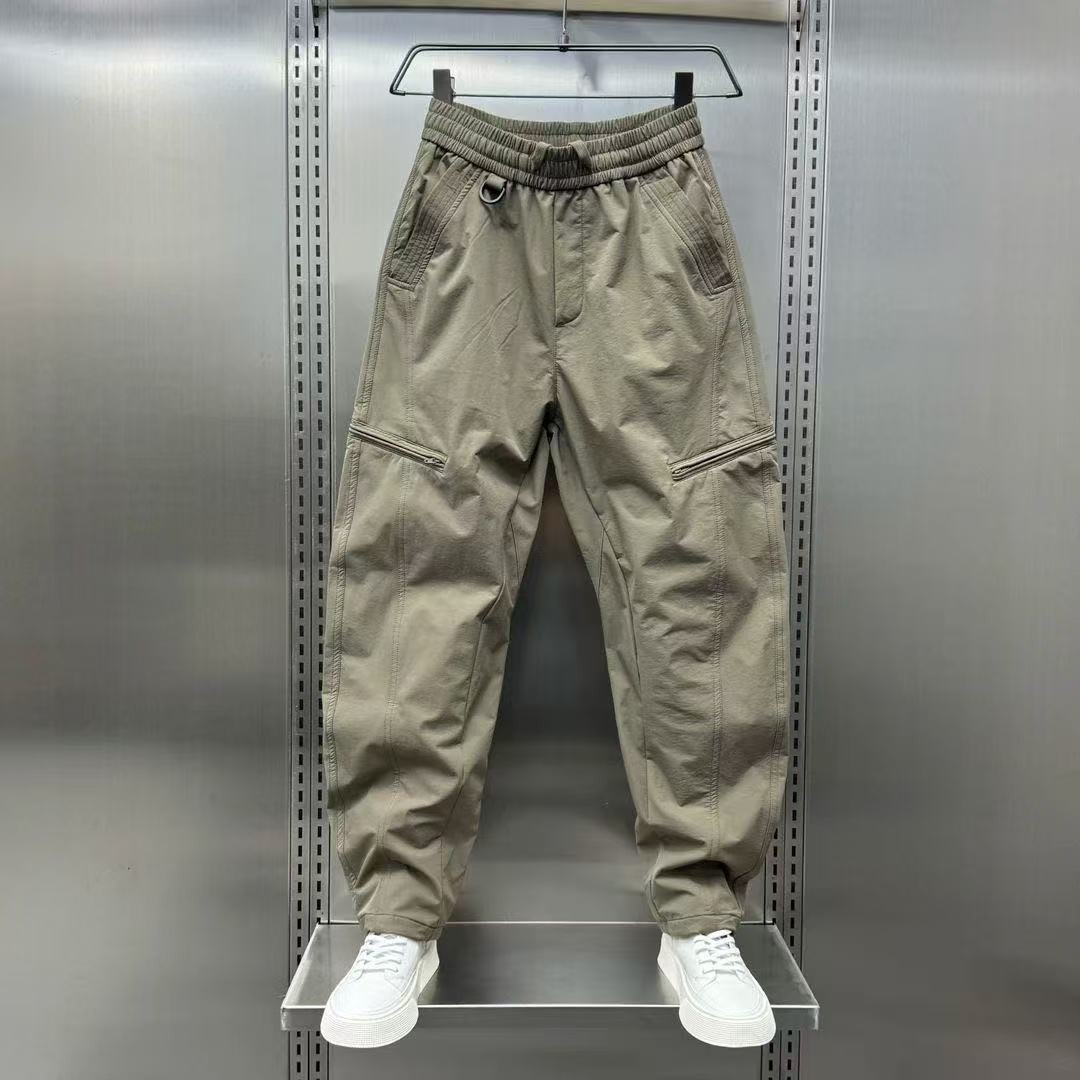 Nuevos pantalones informales p - Winter Clothing Men Style reseña y precio