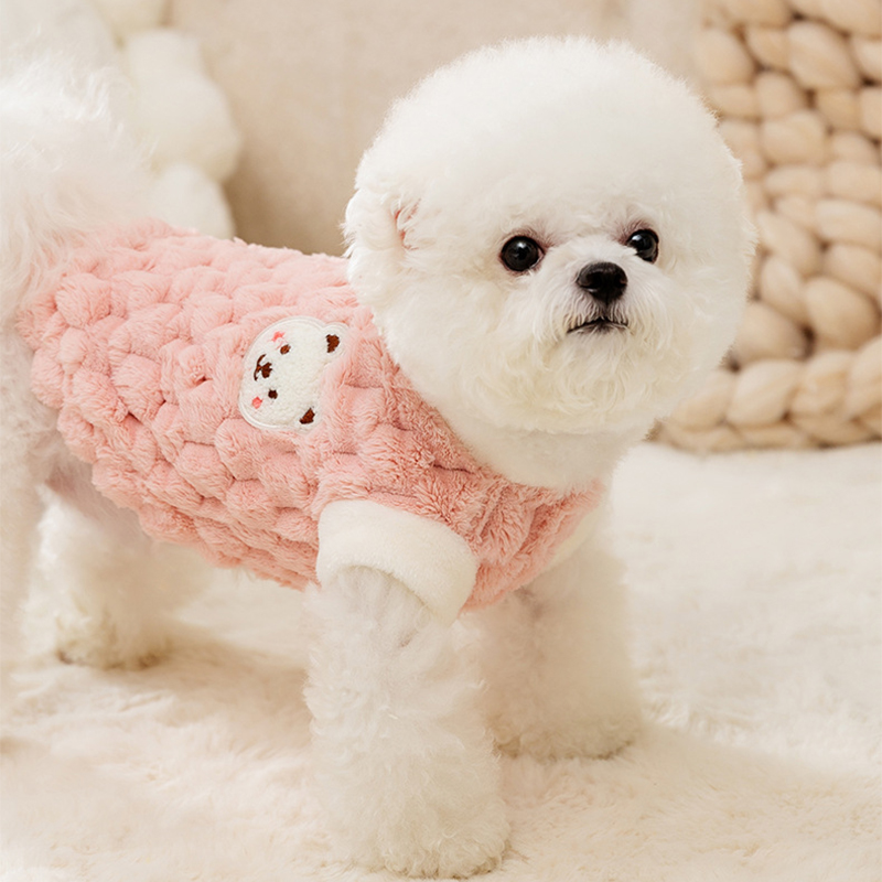 Abrigo cálido de lana para per - Winter Clothing Kids reseña y precio