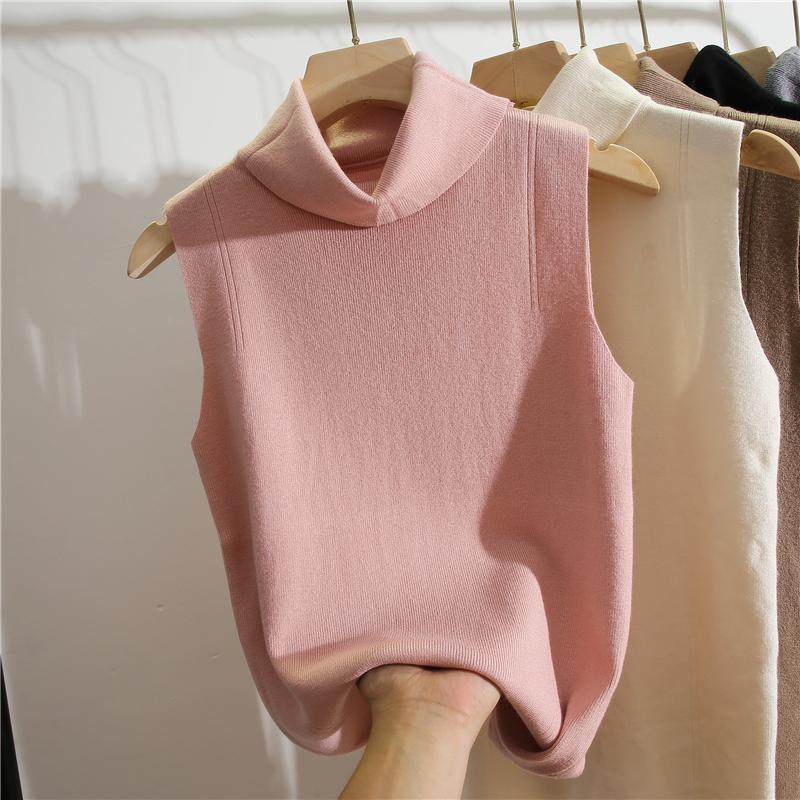 Top de punto ajustado sin mang - Winter Clothing Essentials For Women reseña y precio