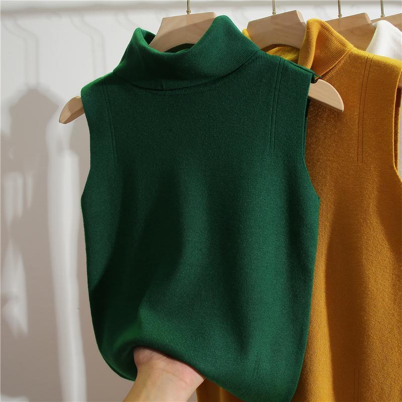 Top de punto ajustado sin mang - Winter Clothing Essentials For Women reseña y precio