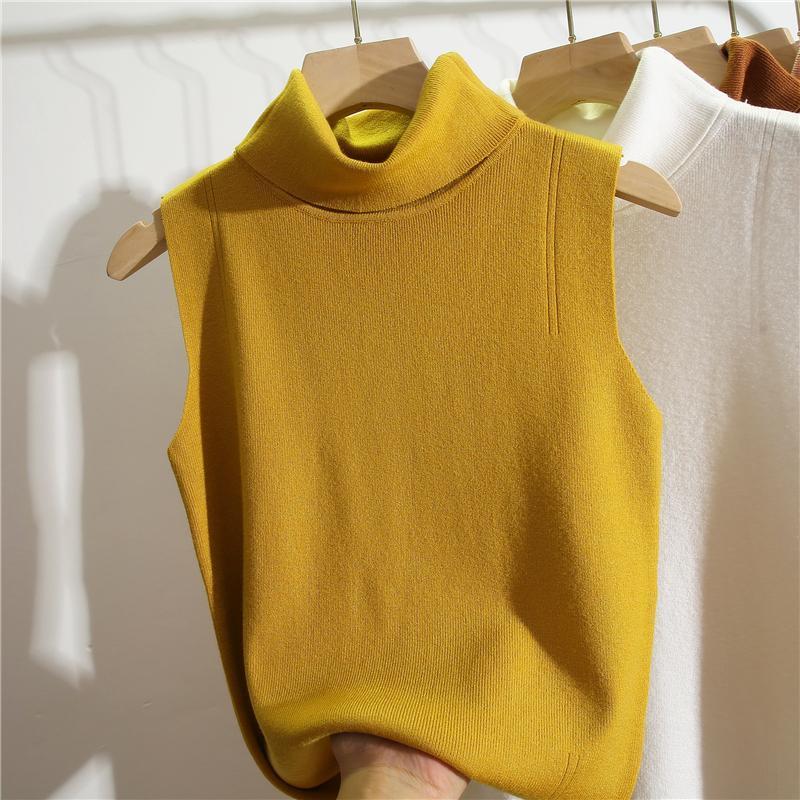 Top de punto ajustado sin mang - Winter Clothing Essentials For Women reseña y precio