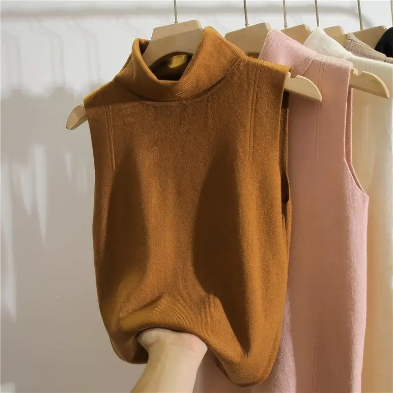 Top de punto ajustado sin mang - Winter Clothing Essentials For Women reseña y precio