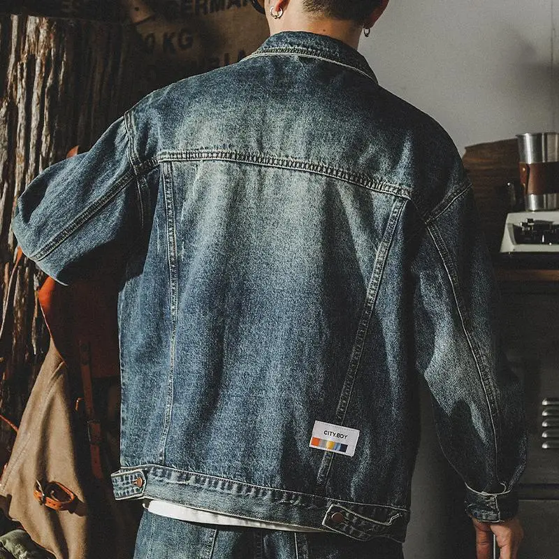 Chaquetas vaqueras holgadas de - Winter Clothing Men Style reseña y precio