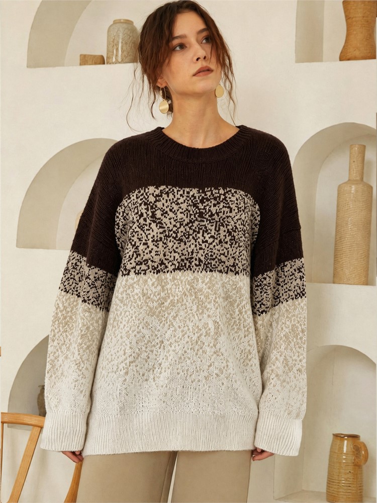 Suéter de Punto Casual de Invi - Winter Clothing For Plus Size Women reseña y precio