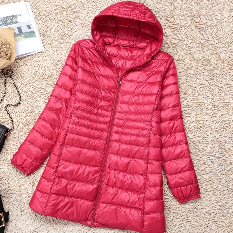 Chaquetas acolchadas con capuc - Winter Clothing For Plus Size Women reseña y precio