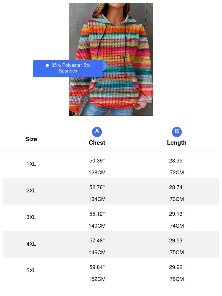Sudadera con capucha de talla  - Winter Clothing For Plus Size Women reseña y precio