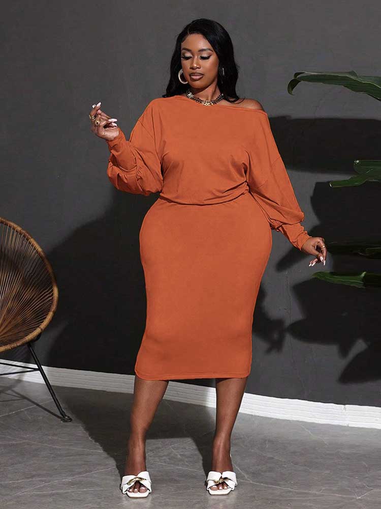 Vestidos de otoño e invierno p - Winter Clothing For Plus Size Women reseña y precio