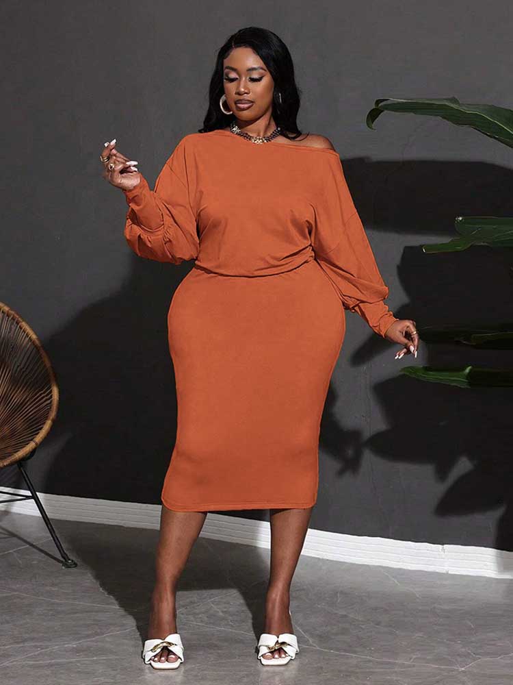 Vestidos de otoño e invierno p - Winter Clothing For Plus Size Women reseña y precio