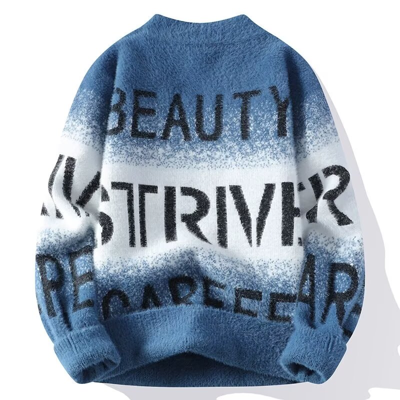 Otoño Invierno suéteres para h - Winter Clothing Men Style reseña y precio