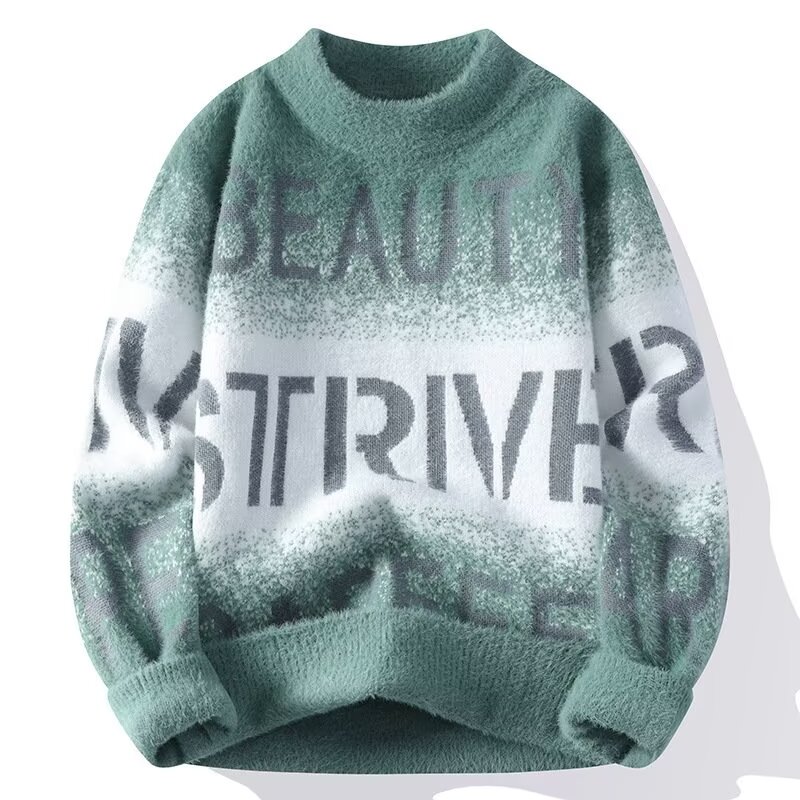 Otoño Invierno suéteres para h - Winter Clothing Men Style reseña y precio