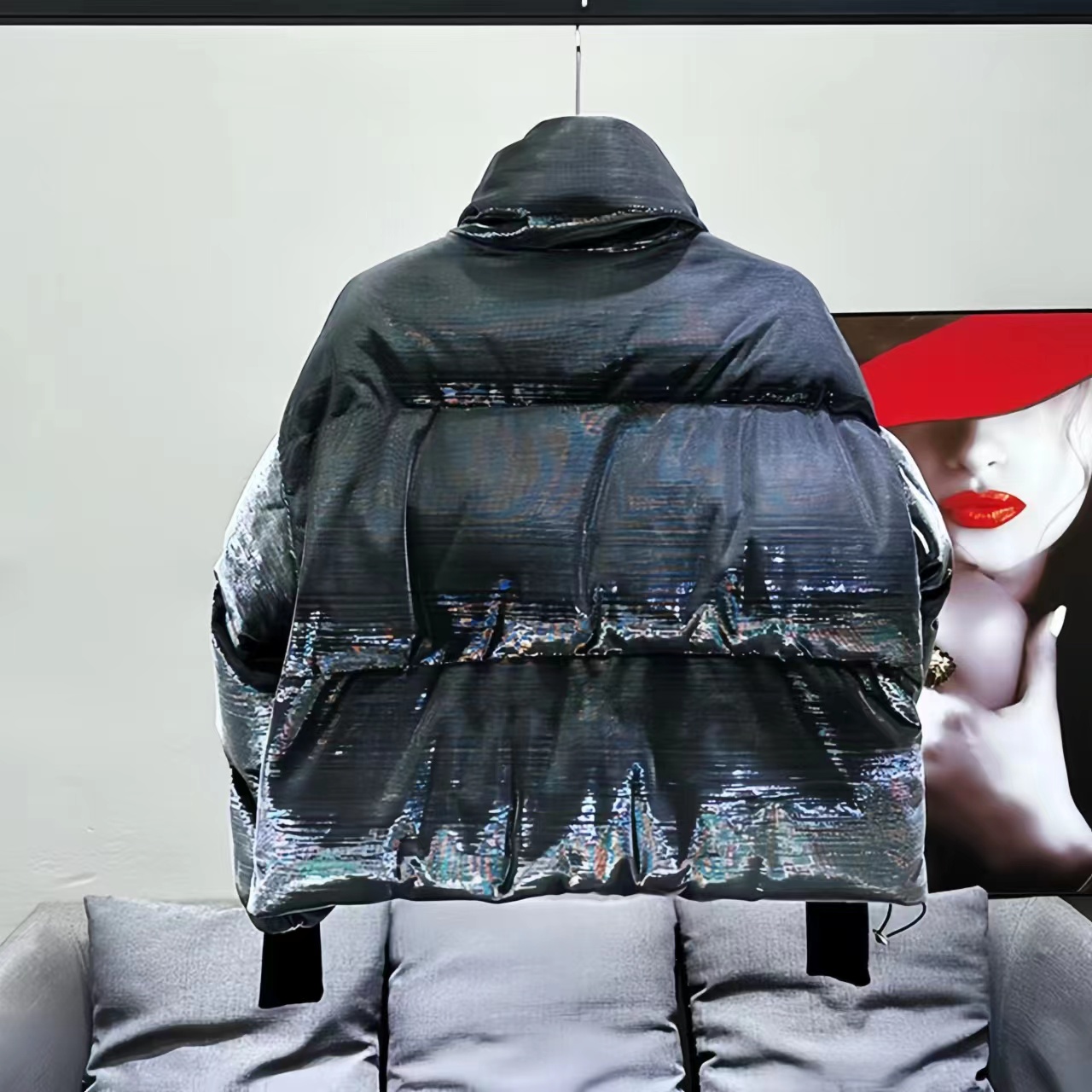 Chaqueta corta y gruesa de alg - Winter Clothing Men Style reseña y precio