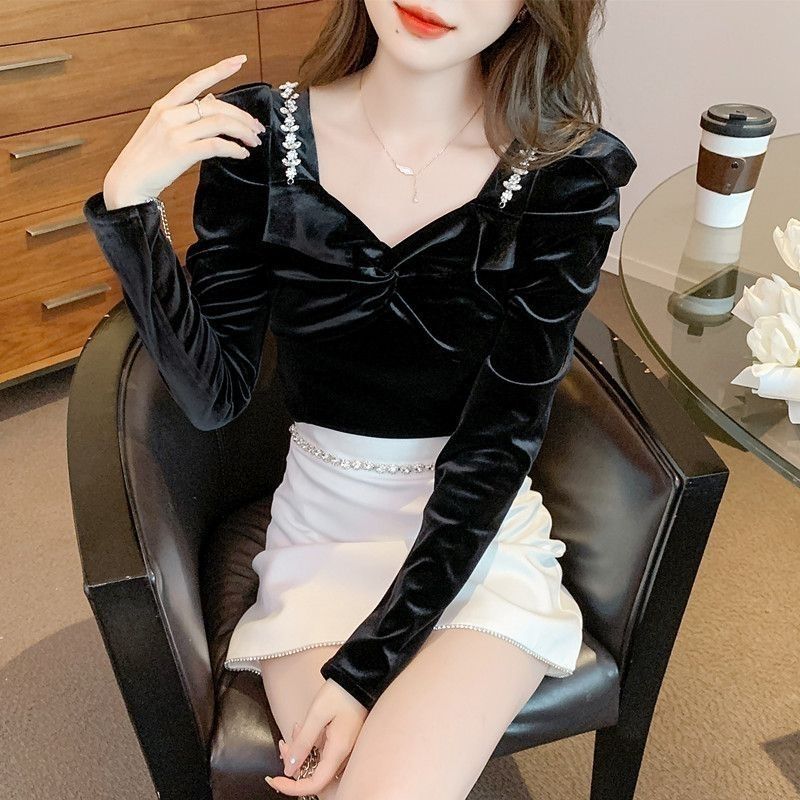 Camisa y blusa ajustada de ter - Winter Clothing Trends 2025 Women'S reseña y precio