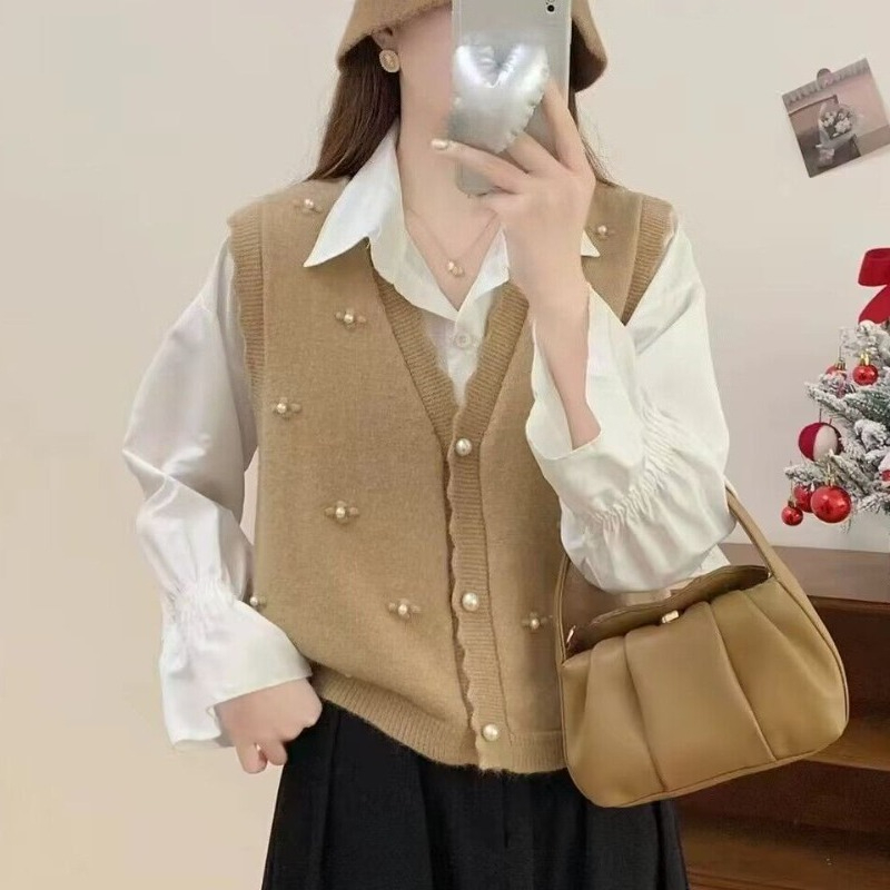 Chalecos de punto rosa para mu - Winter Clothing Trends 2025 Women'S reseña y precio