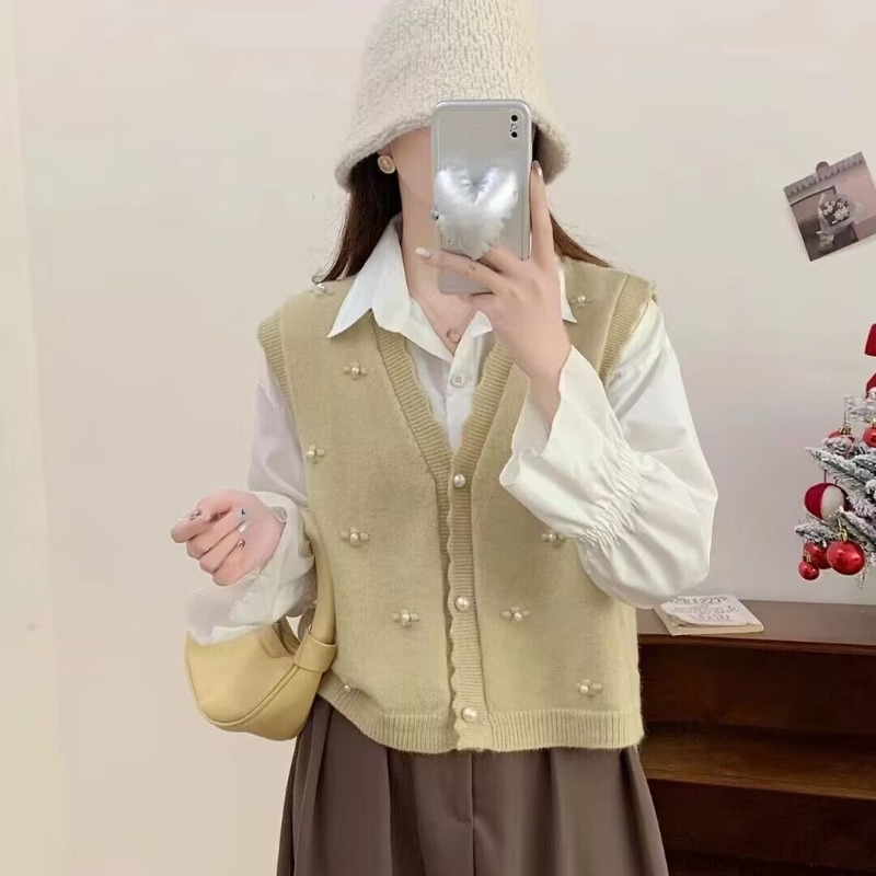 Chalecos de punto rosa para mu - Winter Clothing Trends 2025 Women'S reseña y precio