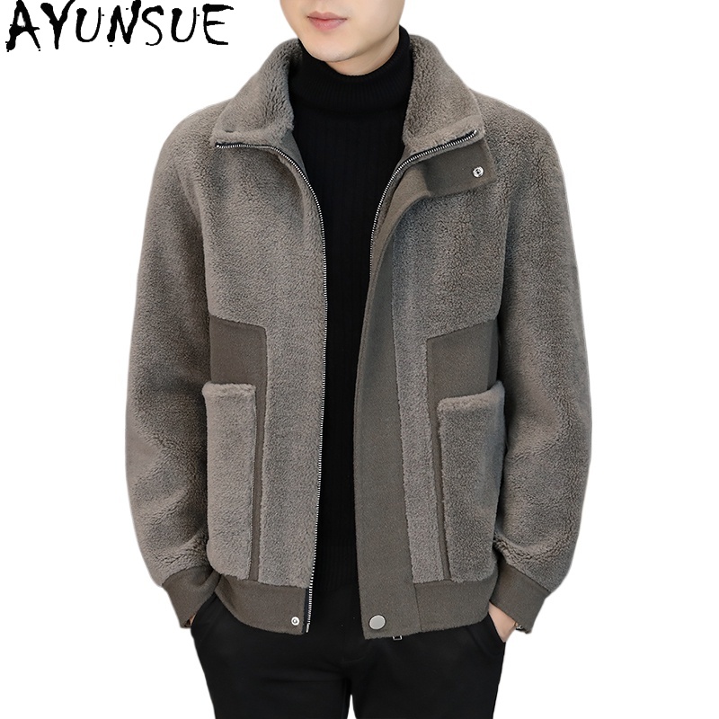 AYUNSUE, abrigos de lana de 10 - Winter Clothing Men Style reseña y precio