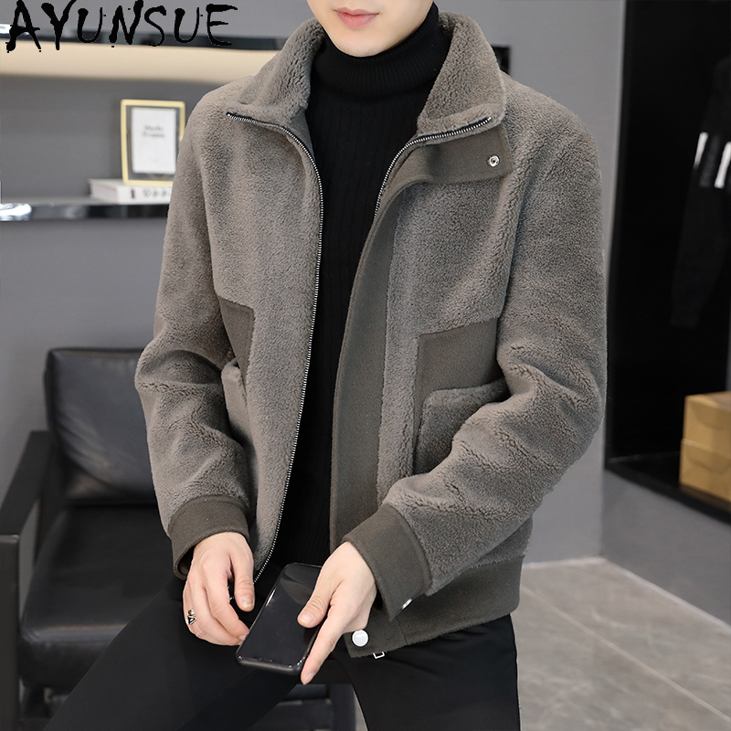 AYUNSUE, abrigos de lana de 10 - Winter Clothing Men Style reseña y precio