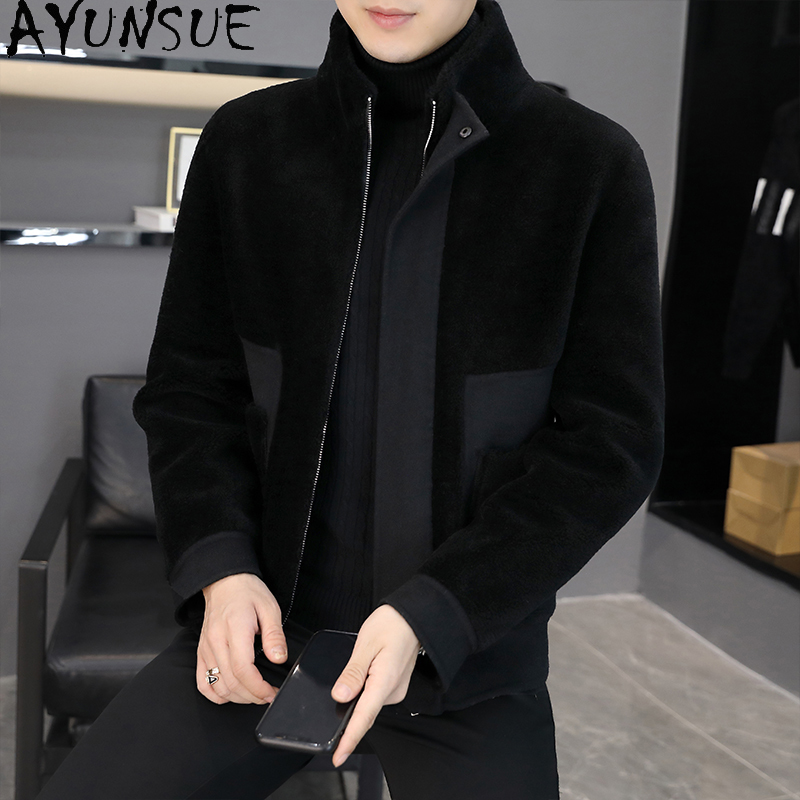 AYUNSUE, abrigos de lana de 10 - Winter Clothing Men Style reseña y precio