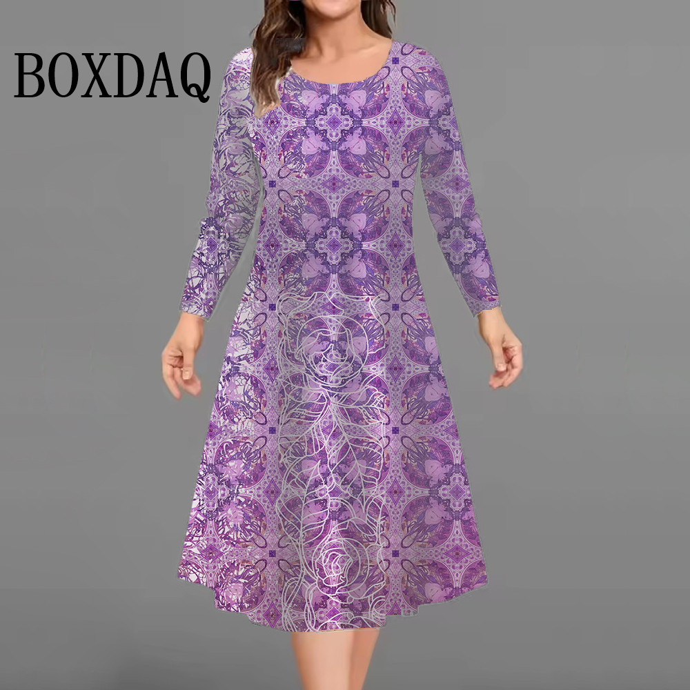 Nueva moda vestidos elegantes  - Winter Clothing For Plus Size Women reseña y precio