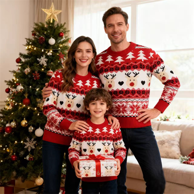 Suéteres familiares de Navidad - Winter Clothing Kids reseña y precio
