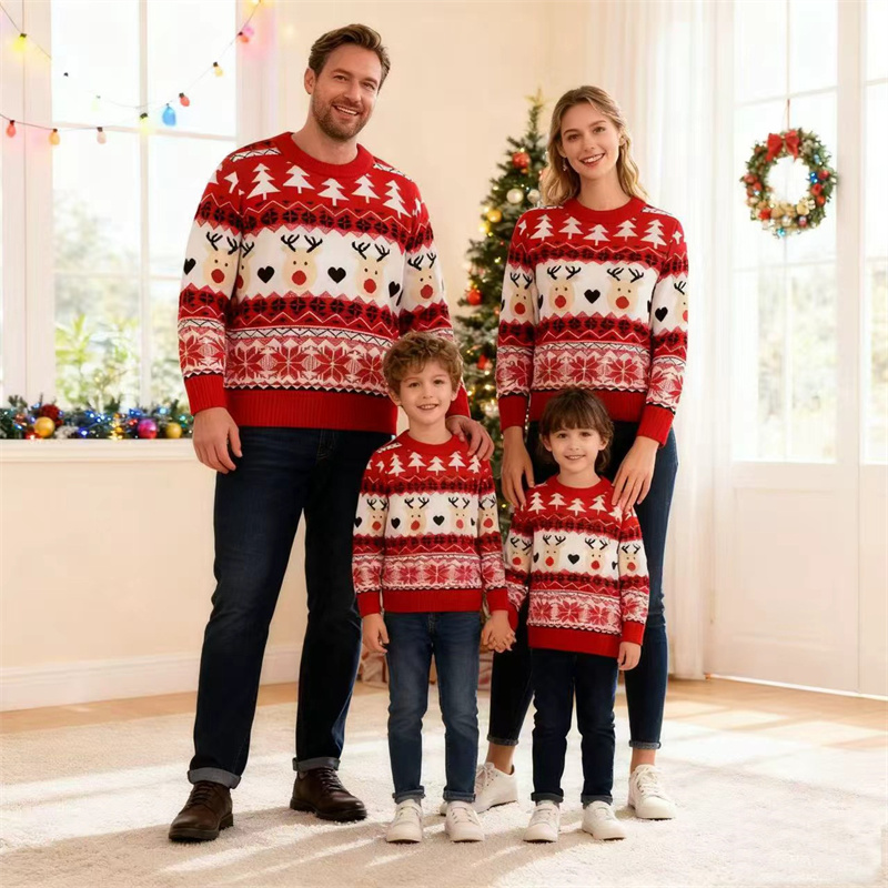 Suéteres familiares de Navidad - Winter Clothing Kids reseña y precio