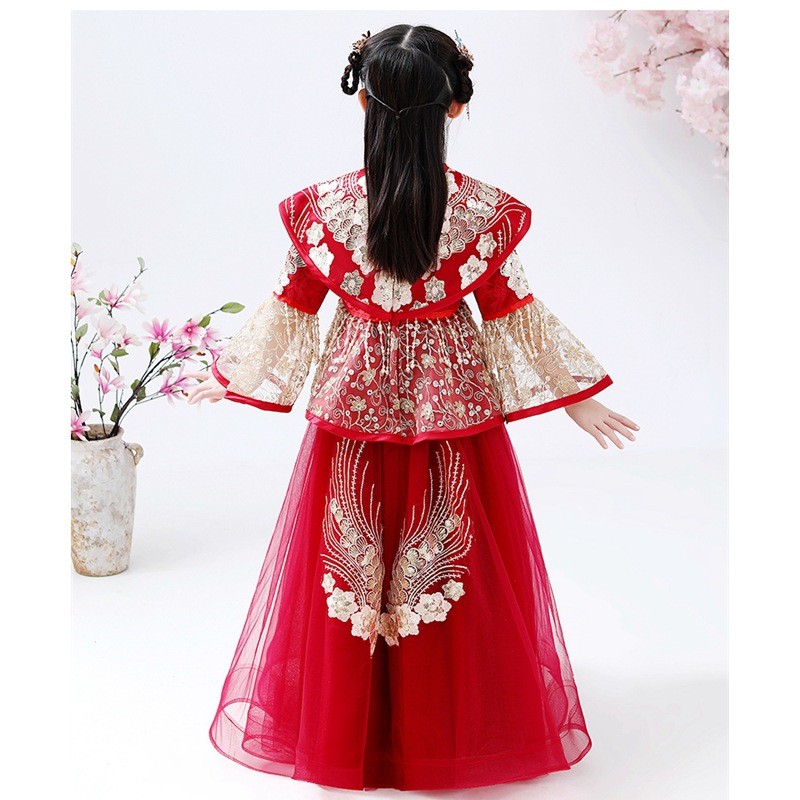 Traje Hanfu Cheongsam para Niñ - Winter Clothing Kids reseña y precio