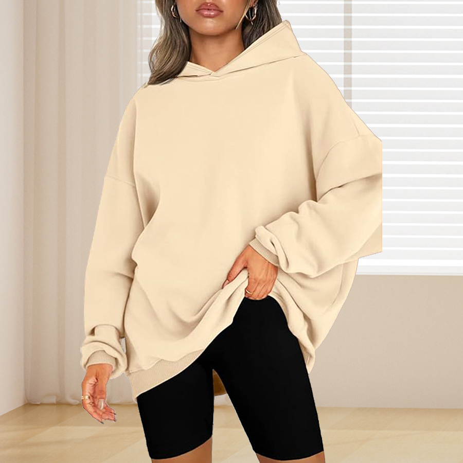 Sudadera con capucha básica de - Winter Clothing For Plus Size Women reseña y precio