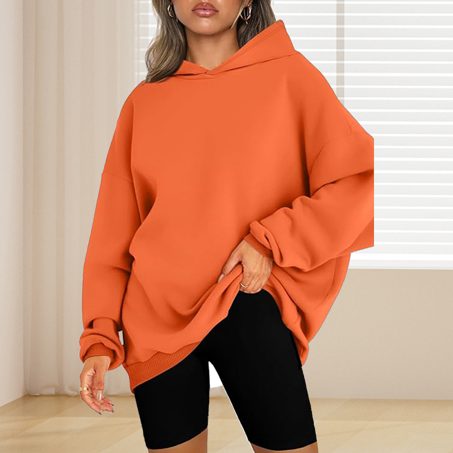 Sudadera con capucha básica de - Winter Clothing For Plus Size Women reseña y precio
