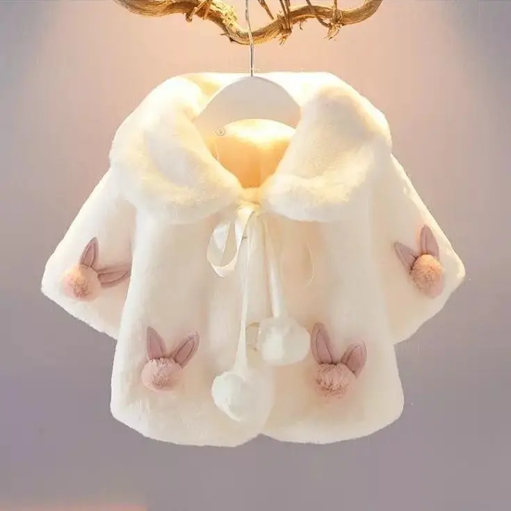 Capa de piel de imitación para - Winter Clothing Toddler Girl reseña y precio