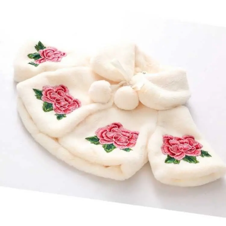 Capa de piel de imitación para - Winter Clothing Toddler Girl reseña y precio