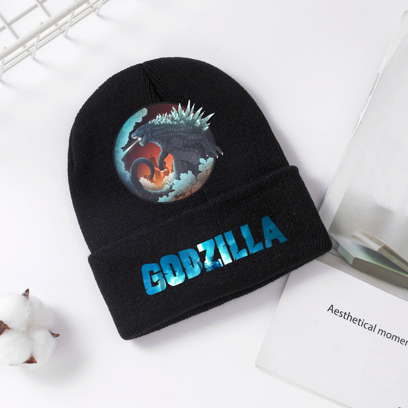 Gorro de punto Godzilla para i - Winter Clothing For Boys reseña y precio