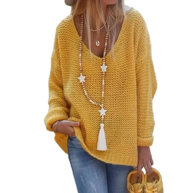 Suéter de Punto para Mujer, Cu - Winter Clothing Amazon reseña y precio